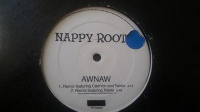 12inch Record NAPPY ROOTS - Awnaw (Remixes) PR300860 Atlantic 2002 US Rap & Hip-Hop/R&B Used