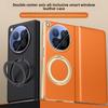 For OPPO Find N6 Case Luxury Leather Skin 360 Ring Stand Magnetic Lens Protective Back Cover Case For OPPO Find N6 Phone Shell