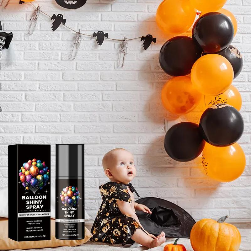 Balloon Shine Spray 100ml Balloon Brightener Spray Balloon Shiny Enhancer Balloons Colorful Spray for Balloons To Shine