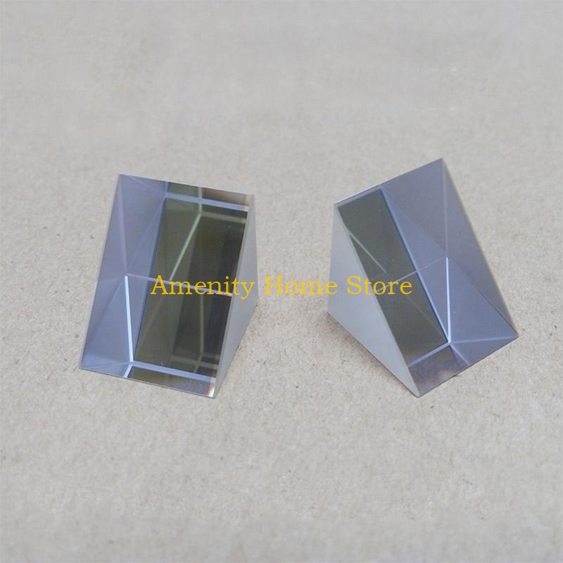 F26C Optik Experiment Glas Dreieckiges Prisma Physik Lehre Lichtspektrum Werkzeug