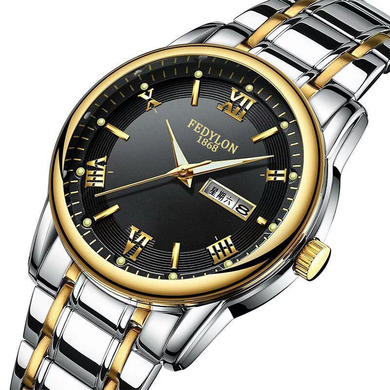 Watch Male Student Quartz Watch Men Simple Couple Men Watch Women Watch Double Calendar Waterproof Non-mechanical Watch