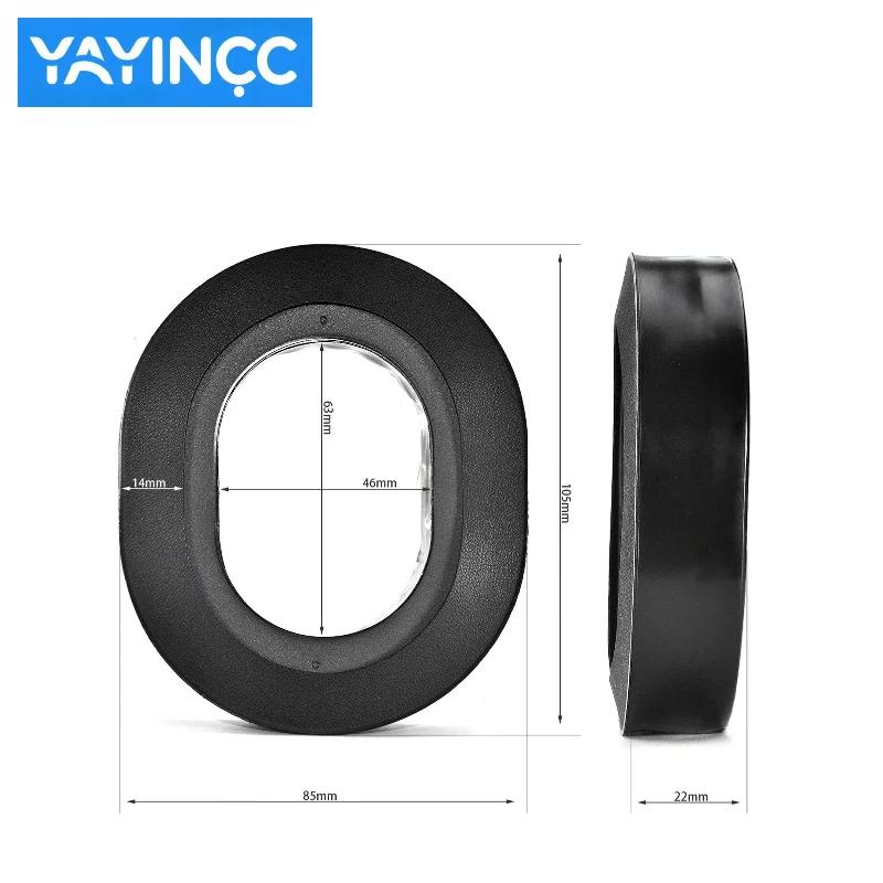 YAYINCC New product recommendation Replacement Silicone ice gel groove Earmuff Earpads for HyperX CLOUD III CLOUD II Headset