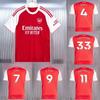 Arsenal ''/26 Hazai Szurkolói Mez Saka Rice Smith Kapus Stílusú Rövid Ujjú Futballmez Férfi
