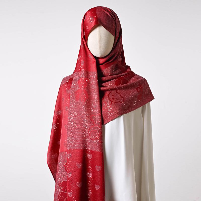 Foulard Soft Head Wraps For Women Headband Long Muslim Quadrate Shawl Female Pashmina Bohemia Hijab Scarf