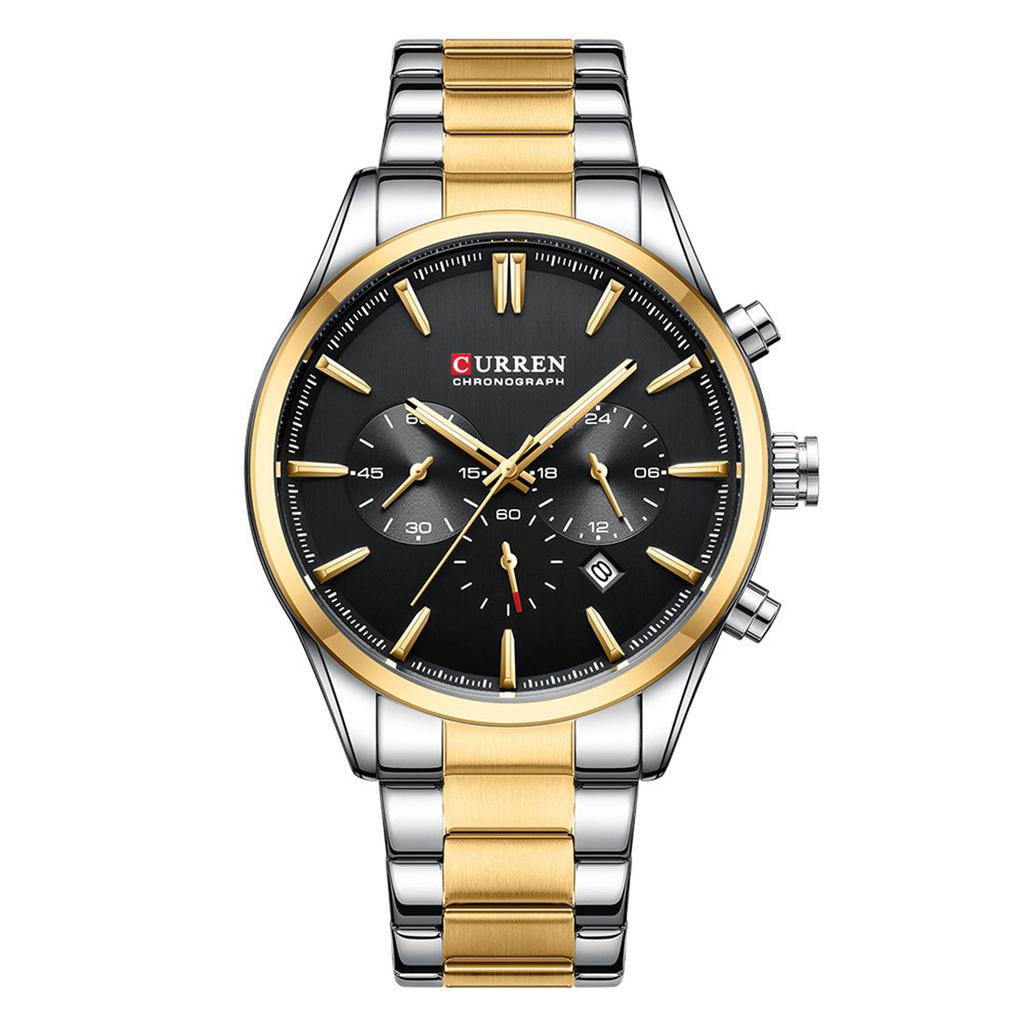 Men's Waterproof Luminous Running Alarm Clock Watch