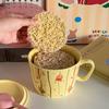 Cream Wind Cartoon Bear Student Instant Noodle Cup Household Instant Noodle Bowl with Cover Dormitory Instant Noodle Bowl Personal