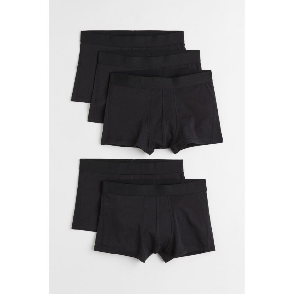H M Drawstring Set Of 5 Black