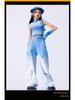 Trendy Jazz Dance Costume for Girls - Stylish Hip-Hop Performance Outfit