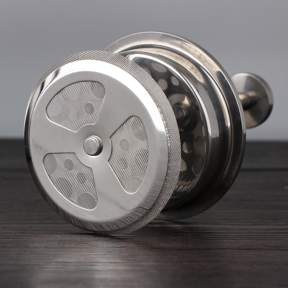 1000 ml Nerezová ocel 304 dvouvrstvá french press konvice na kávu větší kapacita Ruční kávovar