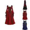 Medieval Women's Halloween Dress With Gothic And Renaissance Flair For Cosplay And Parties