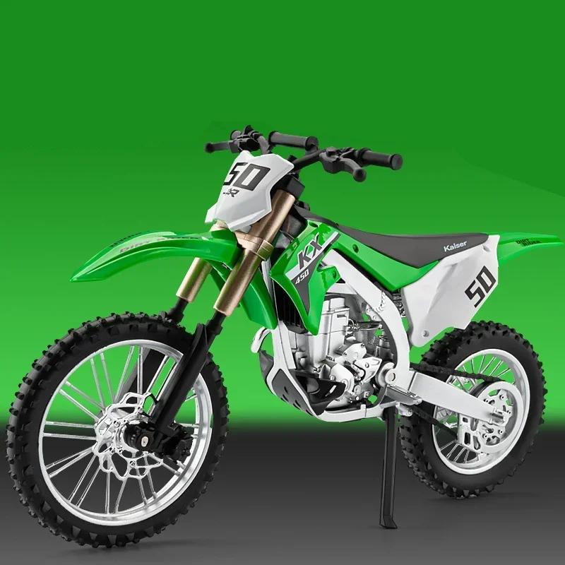 

1:12 KX450 Сплав Модель Гоночного Мотоцикла Симуляция Литые Под Давлением Уличный Кросс-кантри Детский Подарок Модель Мотоцикла из Сплава