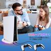 With the New PS5 PS5 Slim Vertical 14 Adjustable RGB Lighting Improved Heat 2 USB Fixing USB New PS5 Japanese Instructions [Compatible Pro/slim]