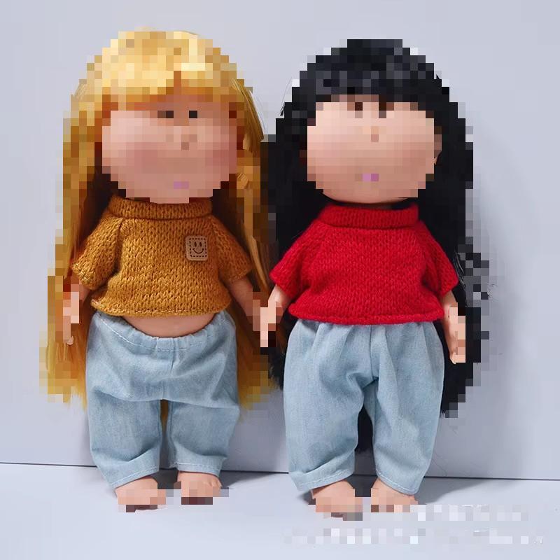 Mehrere Stiloptionen für 24 cm Kartoffelpuppen-Outfits und Zubehör erhältlich, perfekt für Kinderspielzeug zum Rollenspiel