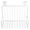 Household Kitchen Cabinet Hanging Basket Bathroom Door Hanging Storage Rack Organizer