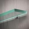 4 Stück verstellbare Glasklemmen Stabile Halterungen aus Zinklegierung Zubehör für 10 12 mm dicke Gläser in eleganten Farbdesigns