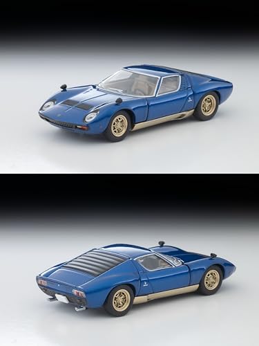 TOMYTEC Tomica Limited Vintage 1/64 LV Lamborghini Miura SV (Blue Metallic) Finished Product 336549