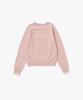 PLAC WOMEN Raglan Plack Pullover Knit Pink