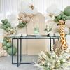 159PCS gray green latex balloon set suitable for birthday parties, weddings, Valentine's Day parties, and decoration