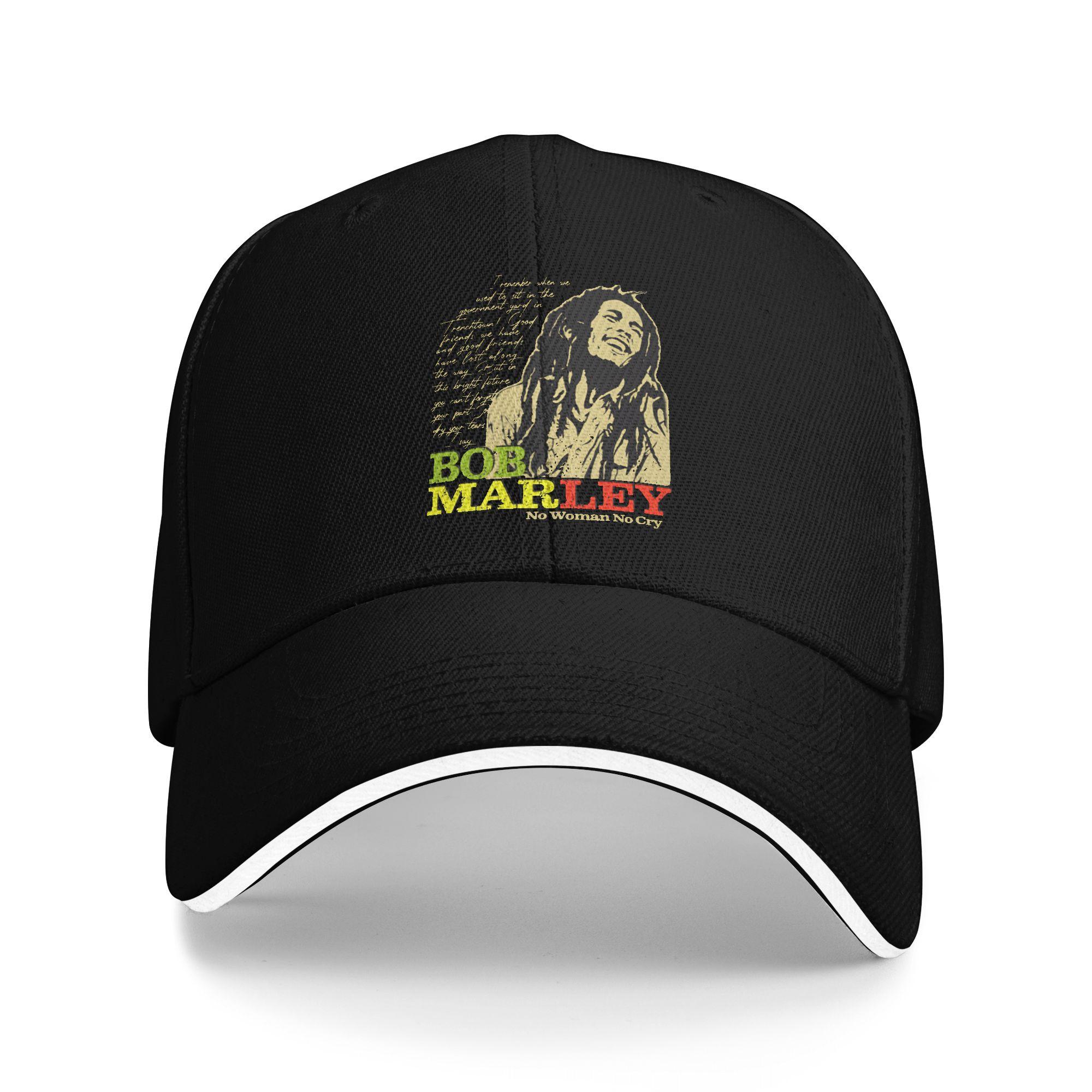 

Custom Bob Marley One Love Baseball Cap Hip Hop Unisex WoUnisexs Adjustable Jamaica Reggae Rock Dad Hat Autumn Snapback Caps One Size