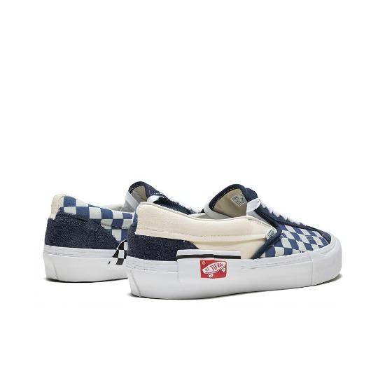 Vans Slip-On Cap LX 'Dress Blues' VN0A3TKSUBZ Men's Shoes