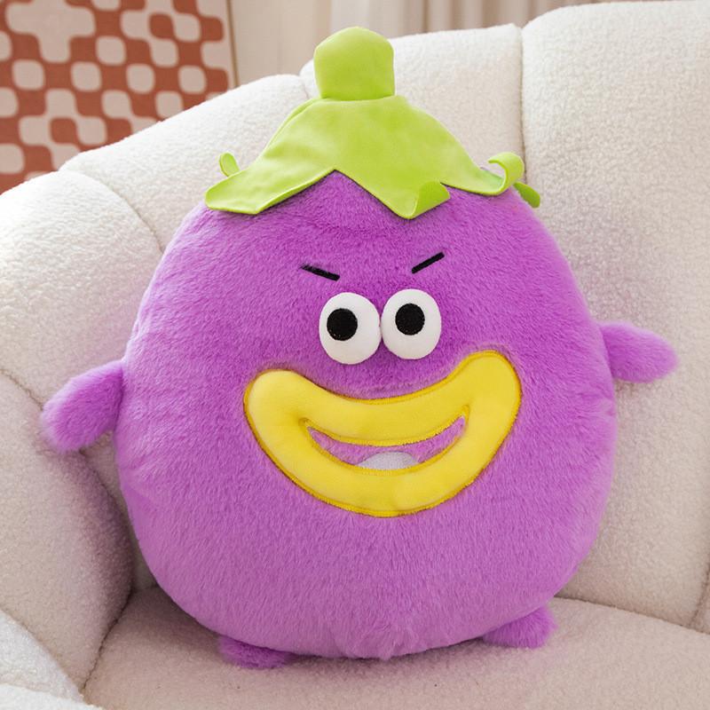 Cute Fruits Soft And Vegetables Plush Toy Apply To Room Decoration Gift Children