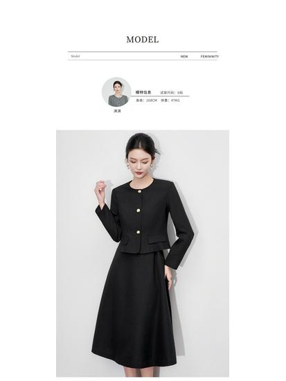 Elegante Slim-Fit Jacke im französischen Stil für Herbst/Winter