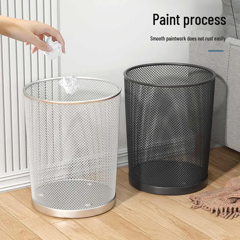 Office Iron Wire Mesh Waste Bin