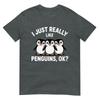 Penguin Art For Unisex Unisex Kids Penguin Animal Penguin Lover TShirt