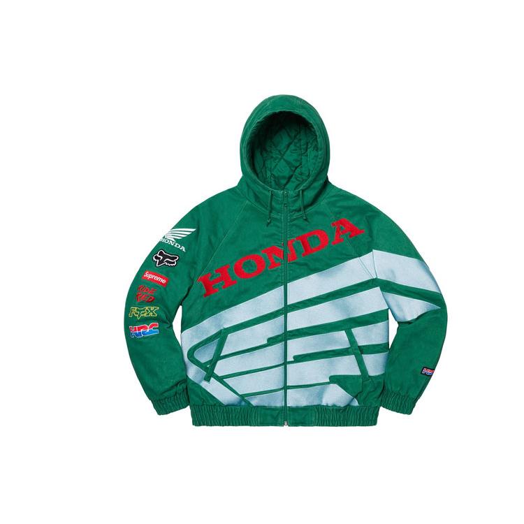 Supreme Honda Fox Racing Puffy Zip