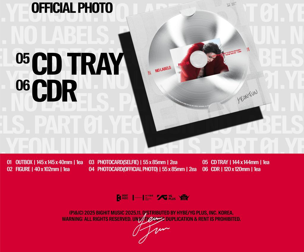 (FIGURE Ver.) YEONJUN (TXT) [NO LABELS: PART 01] 1st Solo Album