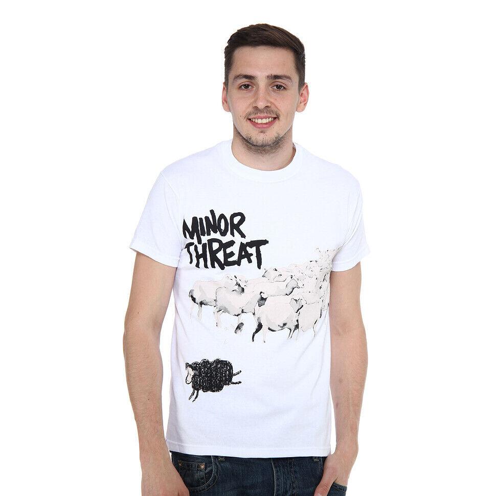 

Minor Threat Out Of Step White Unisex T-shirt