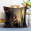 Detailed Luminous JJohannes Vermeer Cushion Cover Washable Linen Pillowcase Soft  for Sofa Bed Cozy Home Room Decor