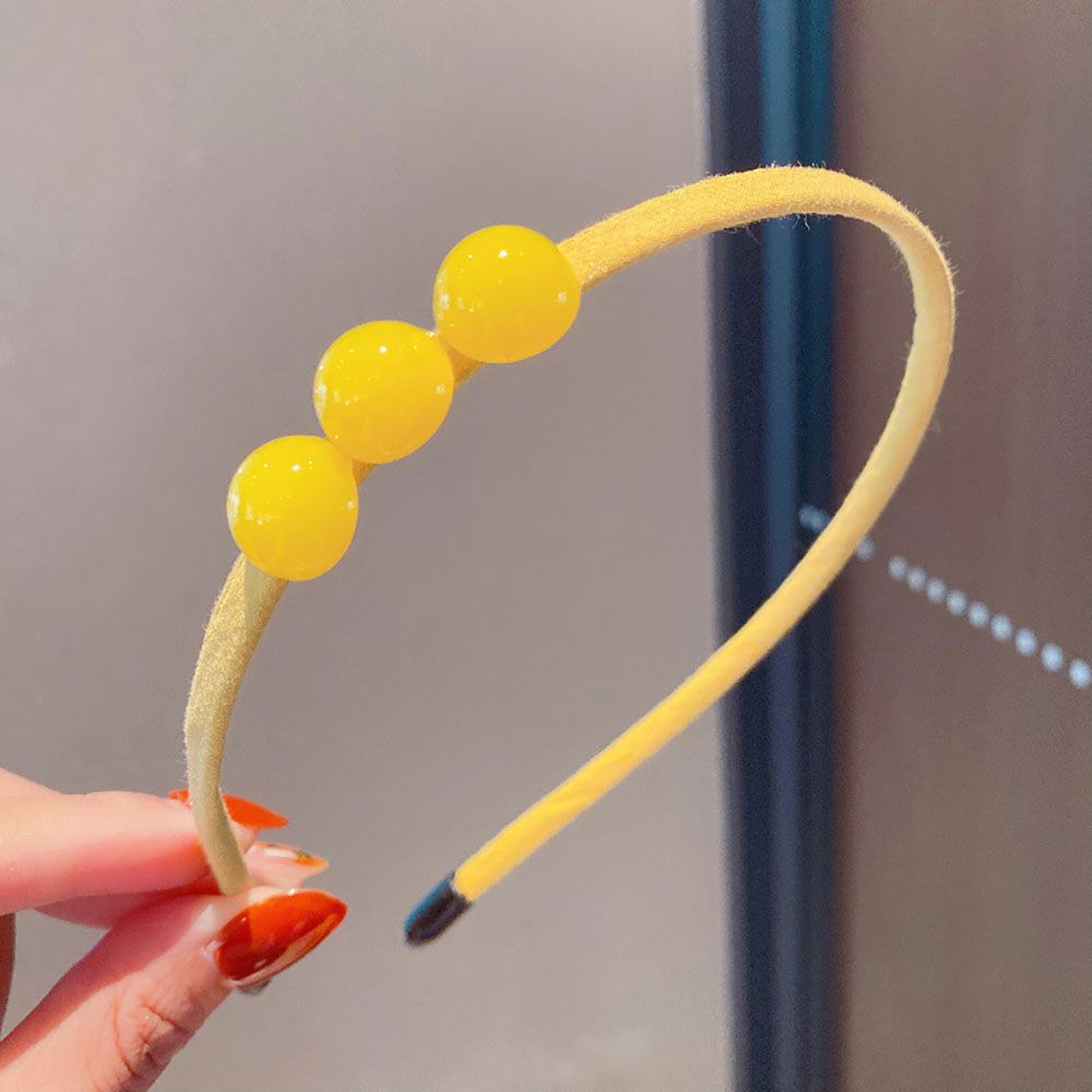 Lovely Candy Color Headwear Headbands Kids Hair Accessories Hair Hoop Flower Hairbands