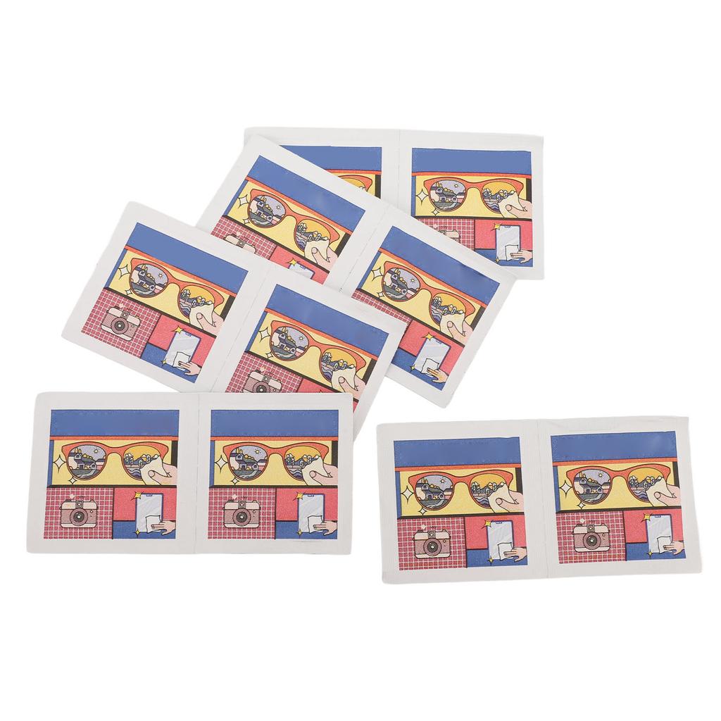 400 Pack Lens Cleaning Wipes Individually Wrapped Pre Moistened Eye Glasses Cleaner Wipes for Sunglasses Camera Lens
