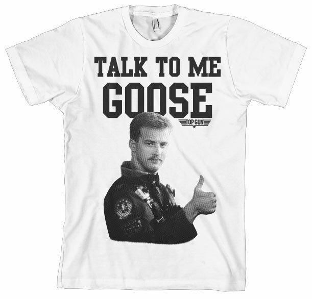 Officially Licensed Top Gun Talk To Me Goose Men S T-Shirt S-XXL Sizes XL