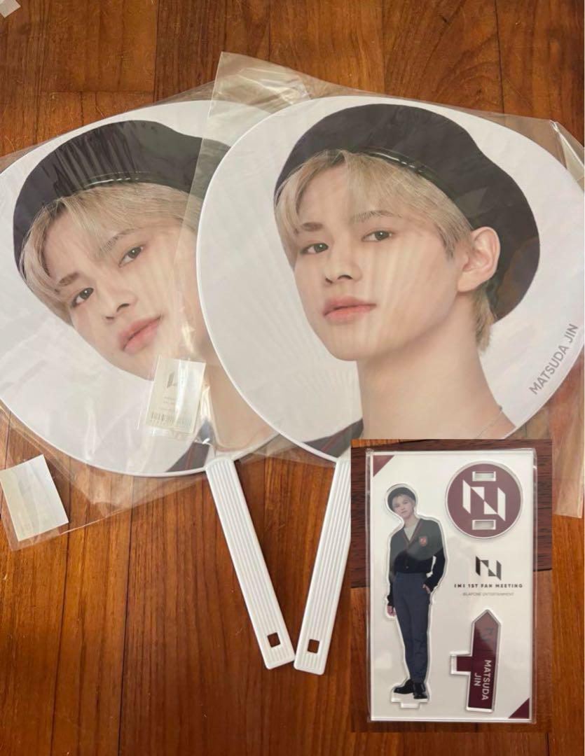 

[USED] INI Matsuda Jin Fan Acrylic Stand Acrylic Stand Fan Meeting