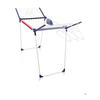 Wäscheständer Pegasus 200 Solid Comfort 81516, Wäschetrockner mit 20 m Trockenlänge, Wäschespinne 8 Zubehörteile, weiß