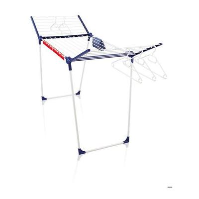 Étendoir À Linge Pegasus 200 Solid Comfort 81516, Séchoir À Linge Avec 20m D'étendage, Tancarville 8 Accessoires, Blanc