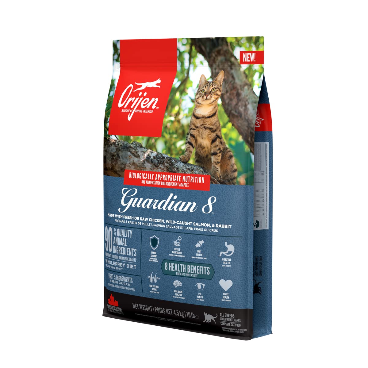 

Orijen Orijen Cat Guardian 8 для кошек продукт 4,5 кг