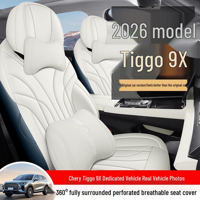 All-Season Chery Tiggo 9X Full-Cover Seat Covers and Cushions