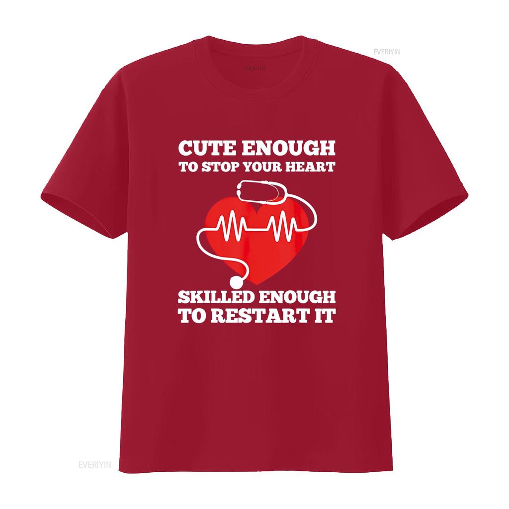 Krankenschwester T-Shirt Lustig Schwarz Vintage Gewaschen Lässiges Oberteil Für Den Alltag Weich Vielseitig Mode Bequem Streetwear Dehnbar