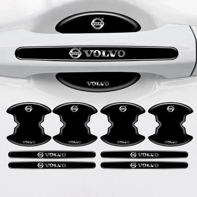 8Pcs Car Door Handle Bowl Anti-scratch Sticker for XC40 XC60 XC90 S60 S90 V50 V70 Auto Door Protector Exterior Accessories
