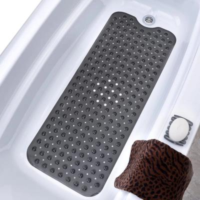 PVC Bathroom Anti-slip Mat with Suction Cup Toilet Anti-slip Mat Bath Anti-fall Bathtub Mat