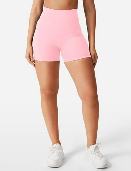Hohe Taille Po-Hebende Schnelltrocknende Yoga-Shorts