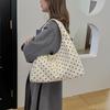 Nylon Dots Hasp High Capacity Commuting Casual Tote Bag High Quality Korean Style Bags Daily Commute Fashion Shoulder Bags