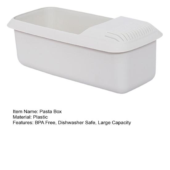 Microwave Pasta Cooker with Strainer Large Capacity Heat Resistant No Stick Widely Used Cooking Kitchen Accessories Microwave