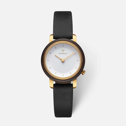 Kabholz Women's Wooden Watch, German Design, Waterproof, Officially Imported, MSOP6595