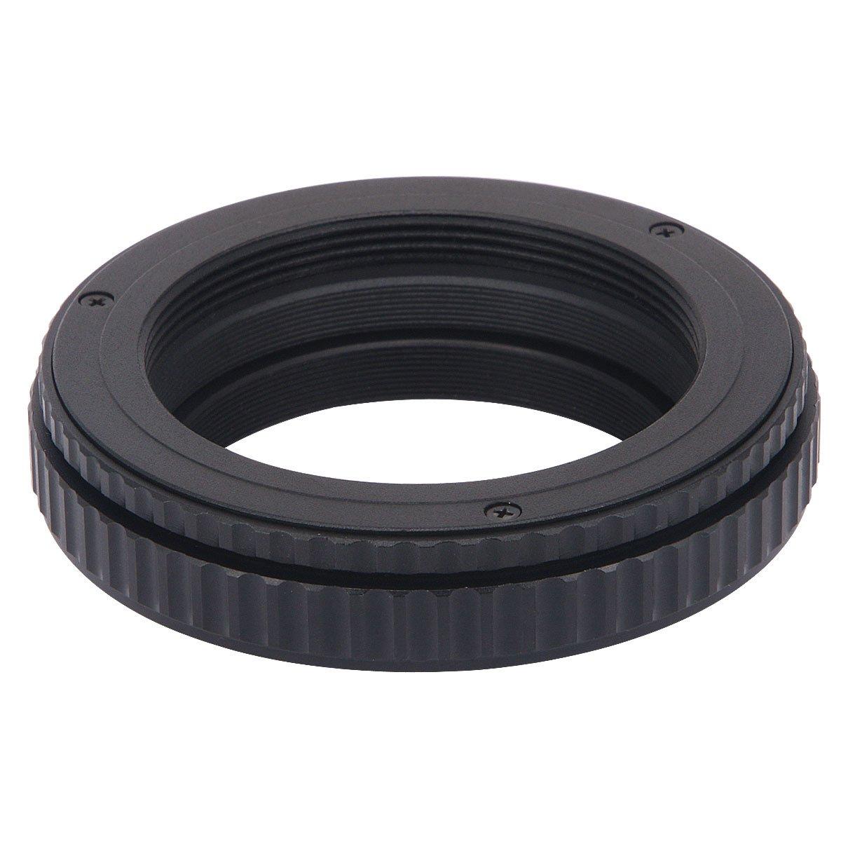 

Haoge Macro Focus Lens Mount Adapter with Focus Helicoid for M42 42mm Screw Mount Lens to M42 42mm Screw Mount Camera Built-in 12mm-17mm