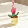 Adorable Plush Mini Succulent Plant Toys Sunflower Cactus Monstera Tulip Cute Desktop & Home Decor Plushies Girl Boy Gift