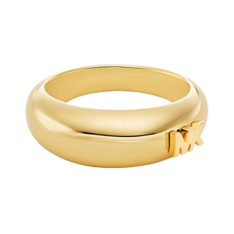 MICHAEL KORS Brand Letter Logo Design - Ring Women s Gold golden 7 золотой